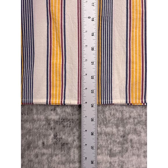 APC Striped Cotton Woven Popover Blouse 34 - Picture 6 of 7